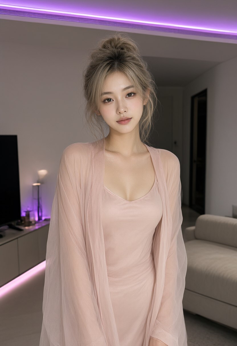 毕业展布置中的摄影作品